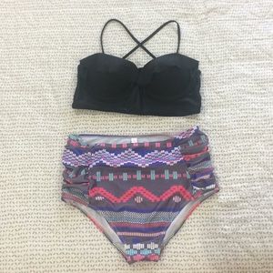 High waist bikini
